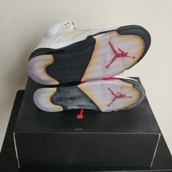The Air Jordan 5 Retro Fire Red